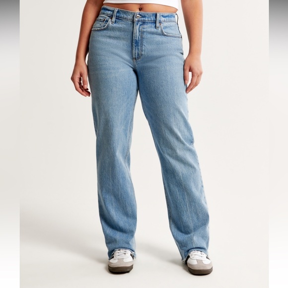 Abercrombie low rise baggy jean - Picture 1 of 2